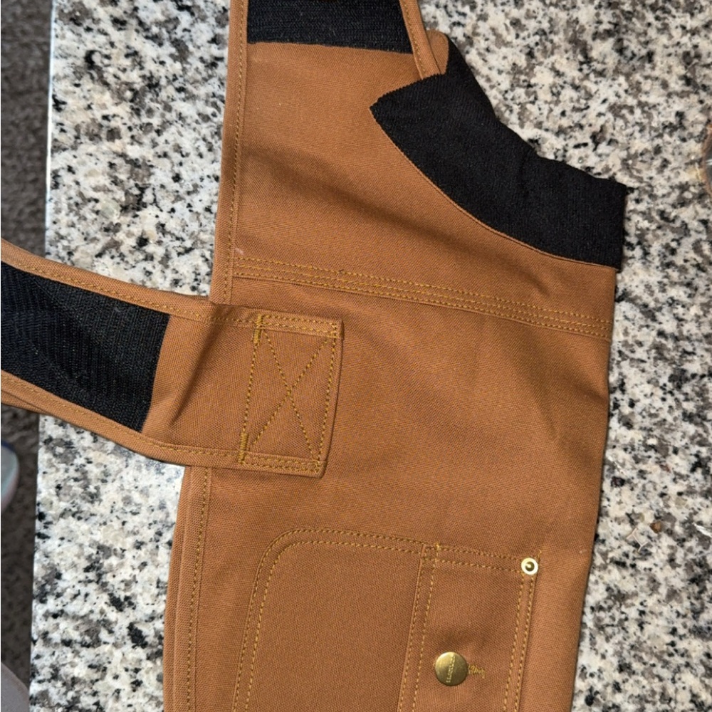 Carhartt Brown and Black Dog Chore Coat